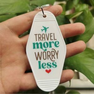 NWT Motel Key Ring Keychain